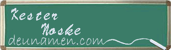 Kester Noske Visitenkarte